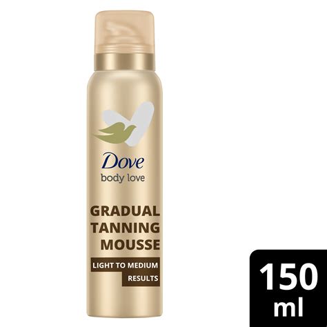 dove self tan mousse - is dove gradual tan good.